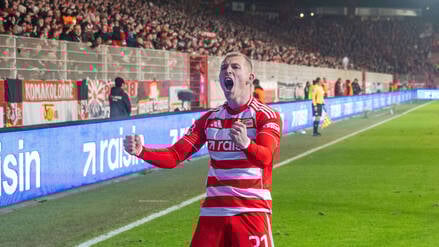 Tim Skarke erzielte sein erstes Tor für den 1. FC Union.