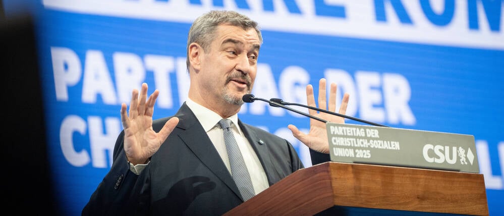 CSU-Chef und Bayerns Ministerpräsident Markus Söder
