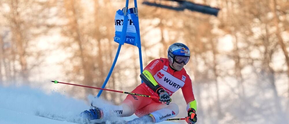 Dritter im Riesenslalom von Val d'Isère: Marco Odermatt.