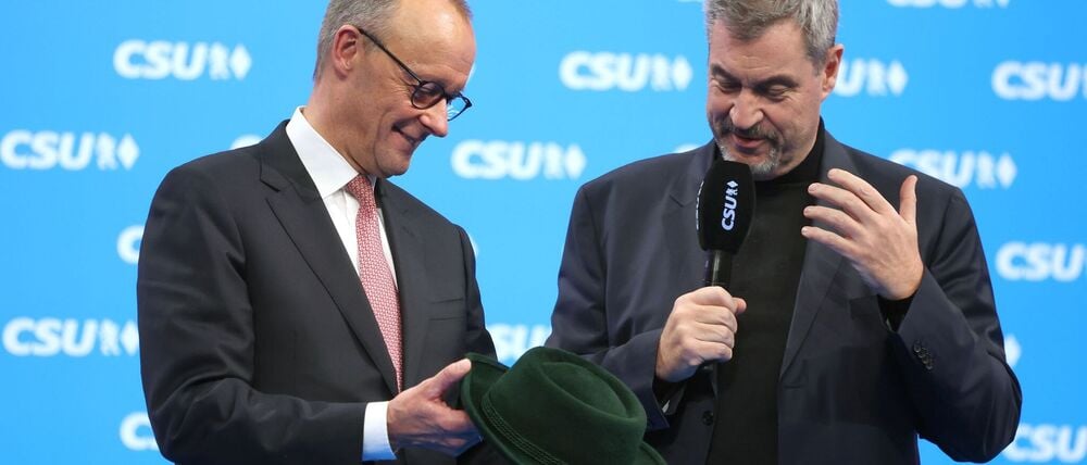 Für CDU-Chef Merz (links) gilt es derzeit, Aufgaben von historischer Bedeutung zu lösen. An diesem Erfolg würde die Politik gemessen.