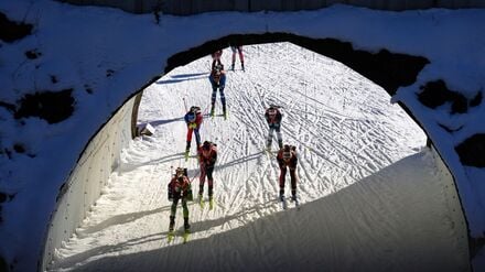 In Hochfilzen fand das zweite Staffelrennen des Olympia-Winters statt.
