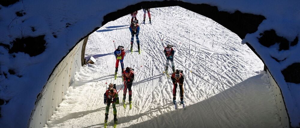 In Hochfilzen fand das zweite Staffelrennen des Olympia-Winters statt.