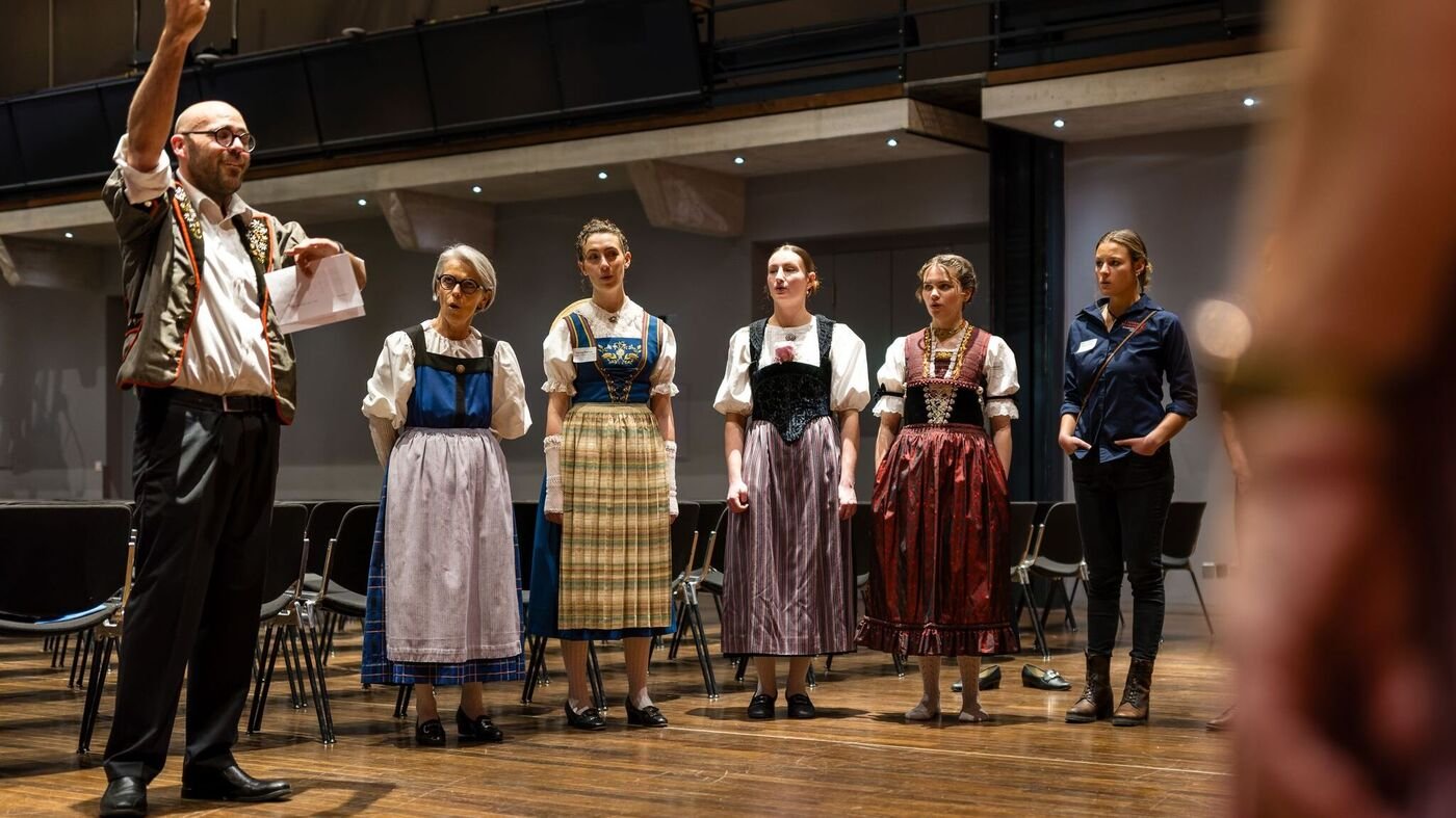 The Swiss celebrate yodeling as a world heritage