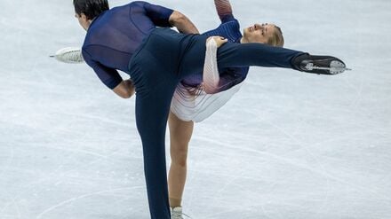 Minerva Hase und Nikita Volodin holten sich den dritten deutschen Meistertitel in Folge. (Archivbild)