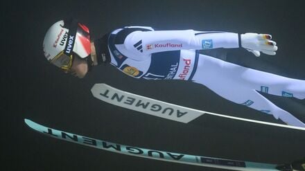 Fliegt aufs Podest: Philipp Raimund.