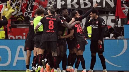 Die Profis von Bayer Leverkusen durften im Derby gegen Köln jubeln.