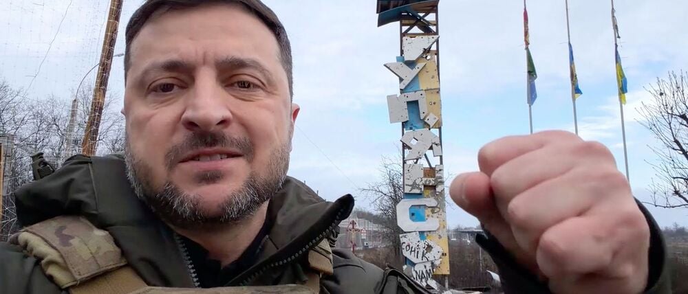 Präsident Selenskyj fordert einen würdigen Frieden für die Ukraine. (Archivbild)