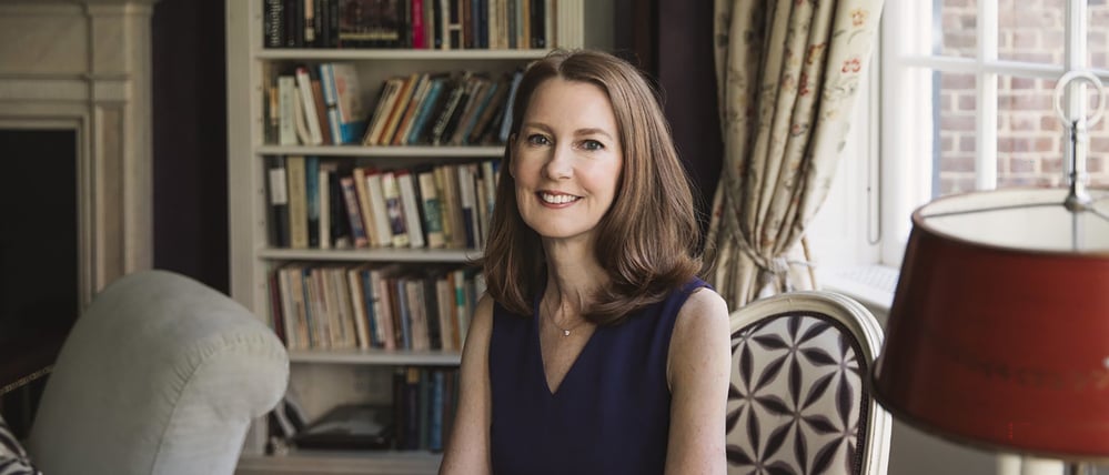 Die amerikanische Glücksexpertin Gretchen Rubin in ihrer New Yorker Wohnung.