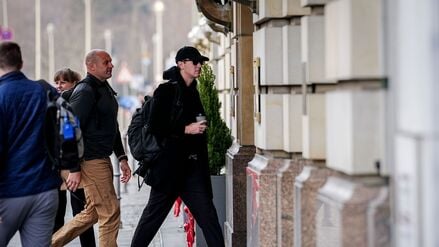 Die US-Delegation traf am Vormittag in Berlin ein.