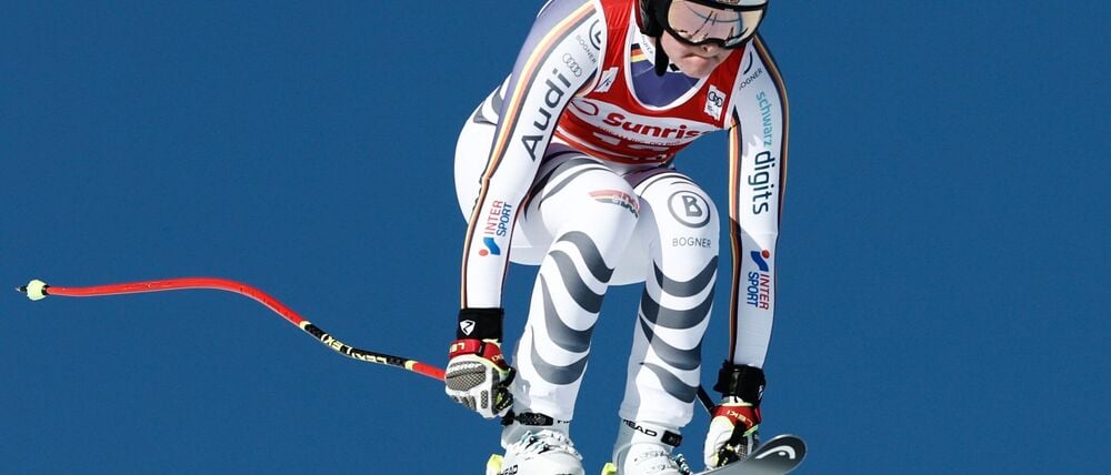 Emma Aicher zeigte im zweiten Rennen von St. Moritz eine famose Fahrt.