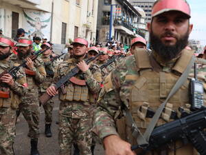 Militärparade im syrischen Homs (Symbolbild).