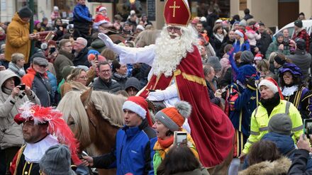 Im Holländischen Viertel wurde am Wochenende das Sinterklaas-Fest gefeiert. (Archivbild)
