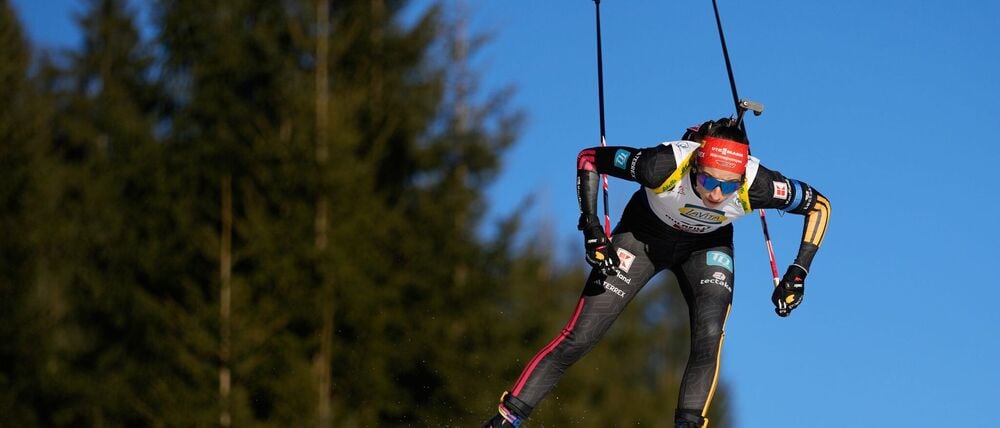 Vanessa Voigt fiel im Jagdrennen zurück.