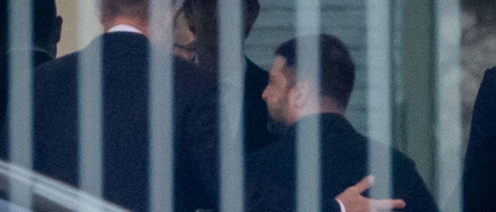 Der ukrainische Präsident wurde am Nachmittag von Bundeskanzler Friedrich Merz (CDU) am Kanzleramt empfangen.