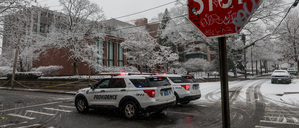 Polizeieinsatz an der Elite-Universität Brown im US-Bundesstaat Rhode Island.