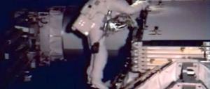 Astronaut an dere ISS
