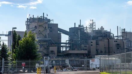 Die Bayer-Mine in Soda Springs, Idaho.