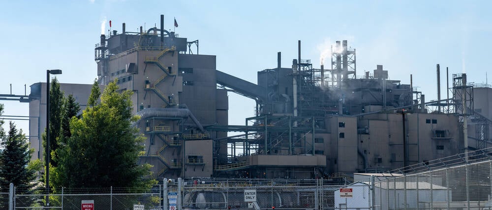 Die Bayer-Mine in Soda Springs, Idaho.