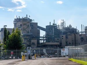 Die Bayer-Mine in Soda Springs, Idaho.