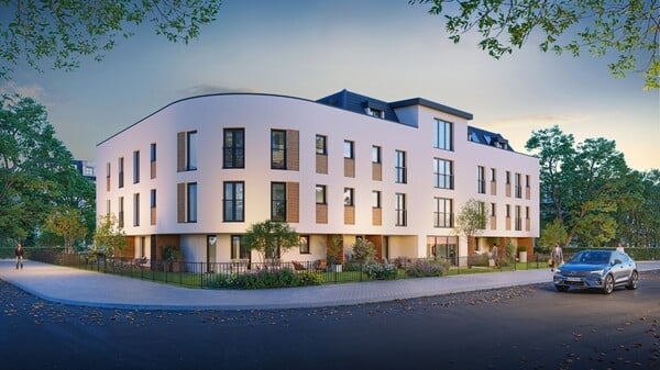 26 Studios und neun Zweizimmer-Wohnungen für Studierende: An der Martin-Buber-Straße 19 in Berlin-Zehlendorf will die Evientro Group neu bauen. Das Bestandsgebäude wird abgerissen, es ist ein dreistöckiges Wohnhaus geplant.