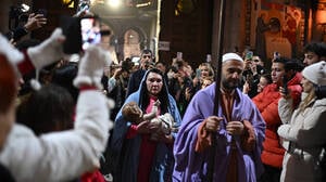 Die Weihnachtsmesse in der Basilika Sankt Anton in Istanbul besuchen nur Christen, aber in der Weihnachtszeit besuchen auch immer mehr muslimische Touristen die Kirchen Istanbuls.