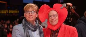 Rosa von Praunheim (rechts im Bild) mit seinem Partner Oliver Sechting. (Archivbild)