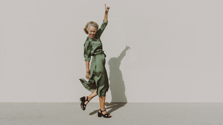 Einfach mal aus der Reihe tanzen: Auch Ältere wollen Spaß haben.