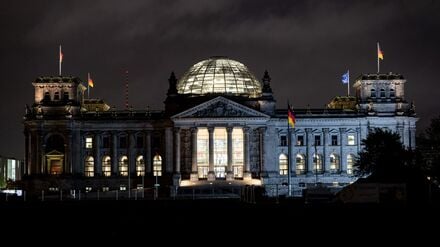 Im Bundestag ist am Montag das Internet ausgefallen.