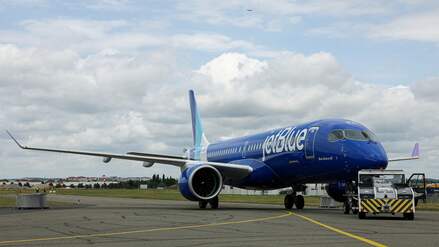 Eine Maschine von JetBlue war am Freitag in einen Vorfall verwickelt.