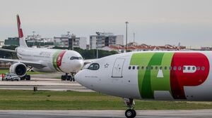 Flughafen in Lissabon