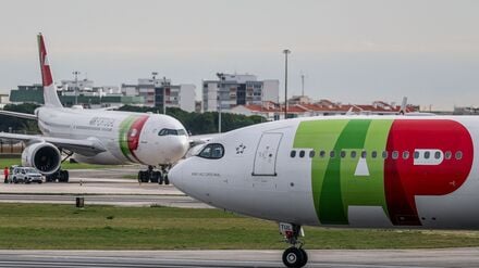 Flughafen in Lissabon