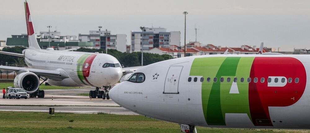 Flughafen in Lissabon