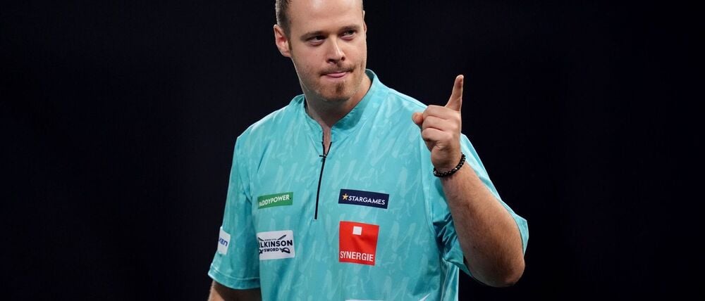 Hopp jubelt in London in Richtung seiner Box.