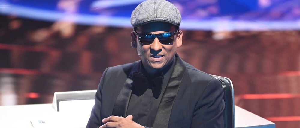 Xavier Naidoo im Fernsehen.