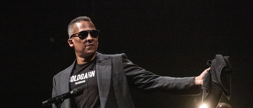 Der deutsche Sänger und Songwriter Xavier Naidoo