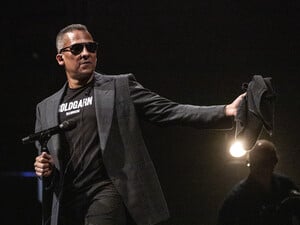 Der deutsche Sänger und Songwriter Xavier Naidoo