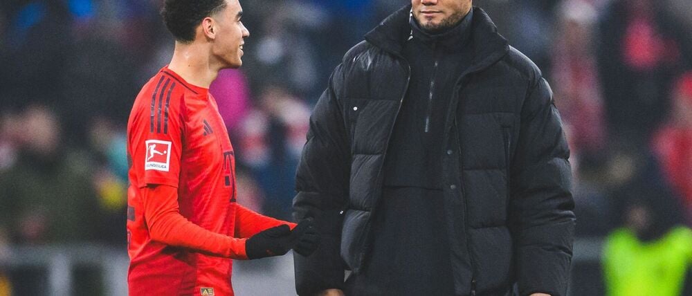 Das Comeback von Musiala (l) naht. (Archivbild)