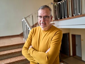 Gewinnerberater Lutz Trabalski hat als Lotto-Gewinnberater schon mehr als einhundert Berliner Neu-Millionäre in seinem Büro empfangen.