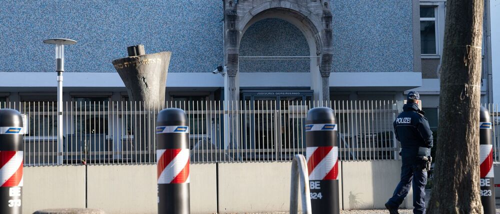 Schützen jüdische Einrichtungen: sogenannte Oktablöcke.