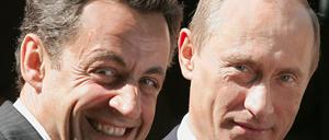 Nicolas Sarkozy und Wladimir Putin