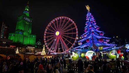 Weihnachtsmarkt in Warschau am 3. Dezember (Symbolbild).
