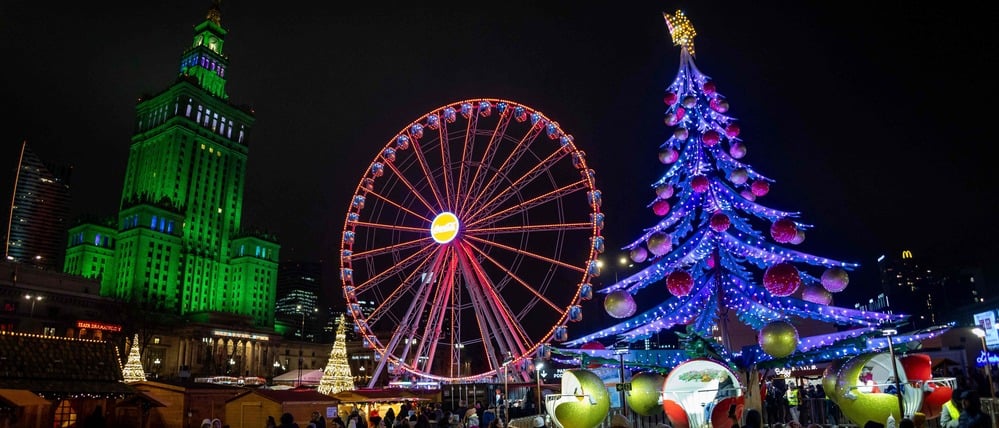 Weihnachtsmarkt in Warschau am 3. Dezember (Symbolbild).