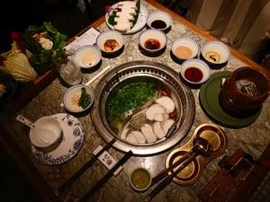 Hot Pot Restaurant in China.