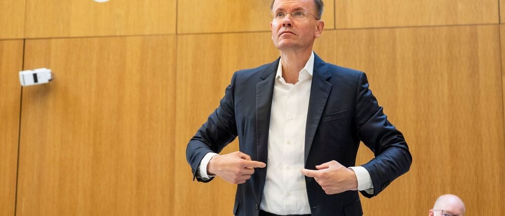 Der frühere Wirecard-Vorstandschef Markus Braun hofft nach wie vor auf einen Freispruch. (Archivbild)