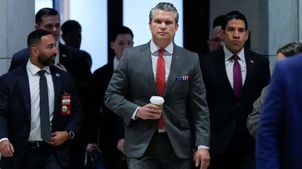 US-Verteidigungsminister Pete Hegseth trifft im Kapitol ein, um die Mitglieder des Kongresses über die Militärschläge bei Venezuela zu informieren.