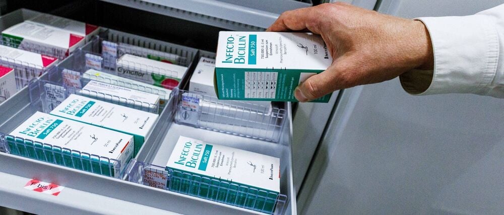 Viele Antibiotika basieren auf Penicillinen. (Illustration)