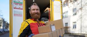 Paketbote Steve Josch wünscht sich mehr Wertschätzung und Entgegenkommen von den Kunden.