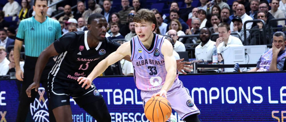 Beim Sieg gegen Sabah zeigte Bennet Hundt mit 14 Punkten und elf Assists seine stärkste Leistung im Alba-Trikot. 