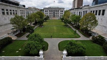 Ansicht der Harvard Medical School im Longwood Medical Area in Boston.