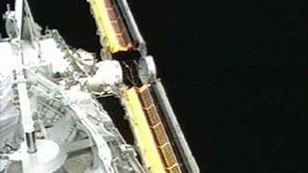 Sonnensegel der ISS